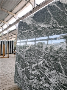 Twister Granite Slabs, Brazil Grey Granite
