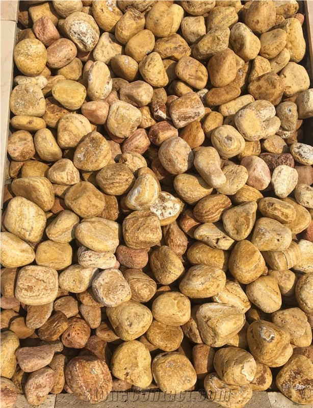 River Stone, White Marble Pebble Stone