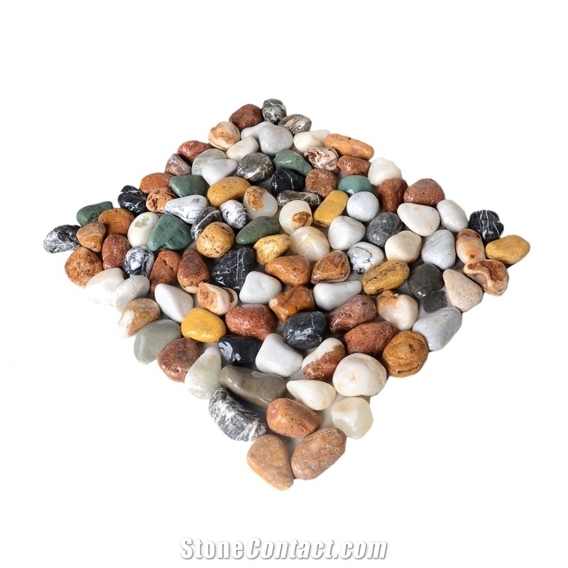 River Stone, White Marble Pebble Stone