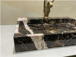 Lbkxb - Vietnam Cow Brown Lavabo