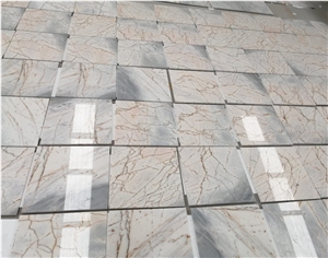 Blue Celeste Marble Tiles, Blue Solare Marble