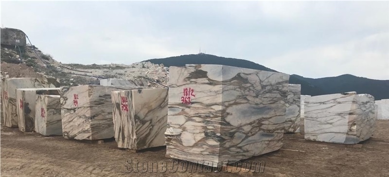 Calacatta Terra Marble Blocks