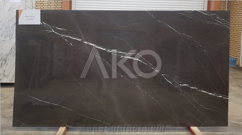 Pietra Grey Marble Slabs