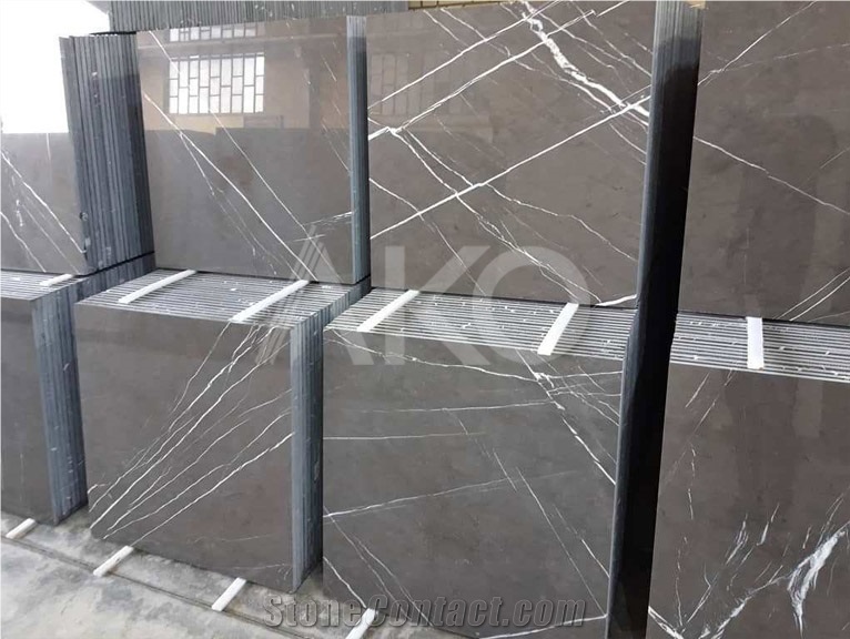 Pietra Grey Marble Slabs