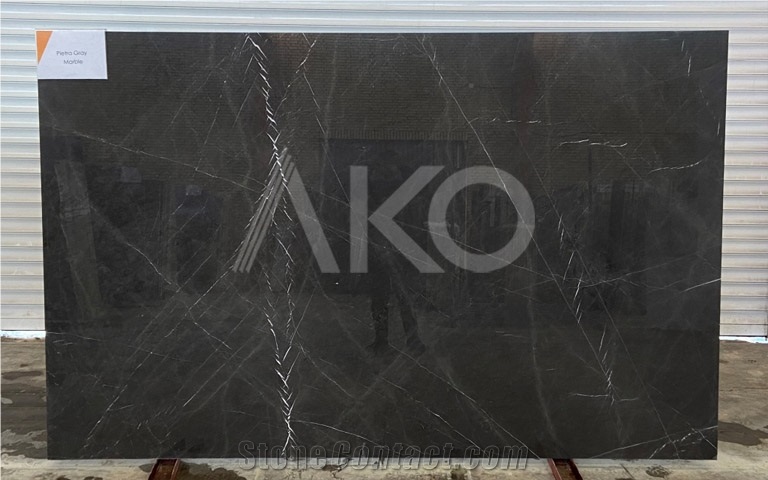 Pietra Grey Marble Slabs