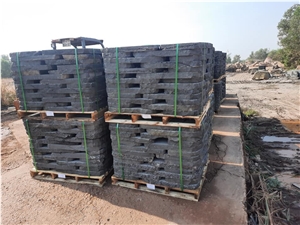 Basalt Lava Irregular Step Stone 50t