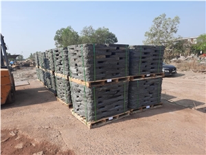 Basalt Lava Irregular Step Stone 50t