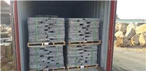 Basalt Lava Tumbled Irregular Step Stone 50t