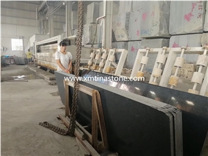 Cambodian Black Cutter Slabs Floor Tiles