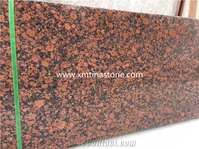 Carmen Red Granite Tiles Slabs Cladding Flooring