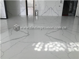 Cheap Calacatta Quartz Slabs,Tiles for Floor,Wall