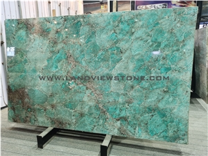 Amazon Green Amazzonite Luxury Granite Slabs Tiles