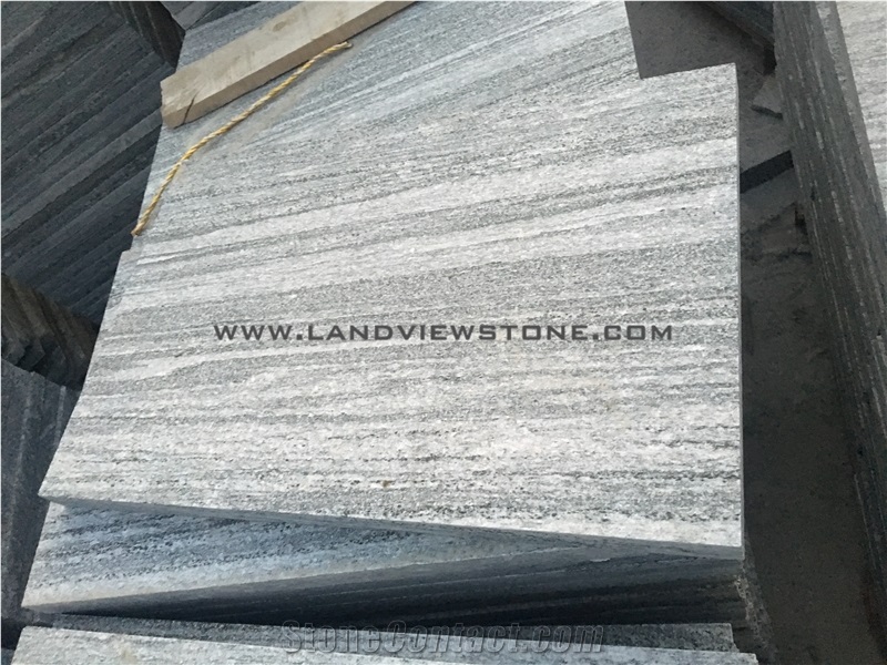 Grey Galaxy Flamed Paving Tiles, Floor Covering