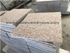 Yellow Rust Sunset Gold Granite Flamed Tiles