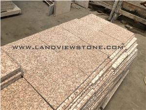 Yellow Rust Sunset Gold Granite Flamed Tiles