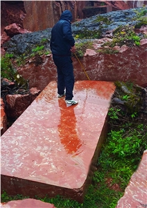 Salieti Red Marble Blocks