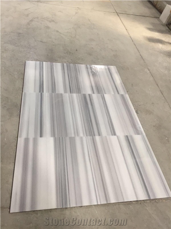 Striato Olimpico Tiles, Mink Classic Marble