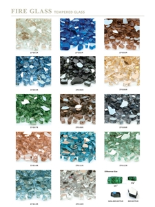 Fire Glass Mosaic