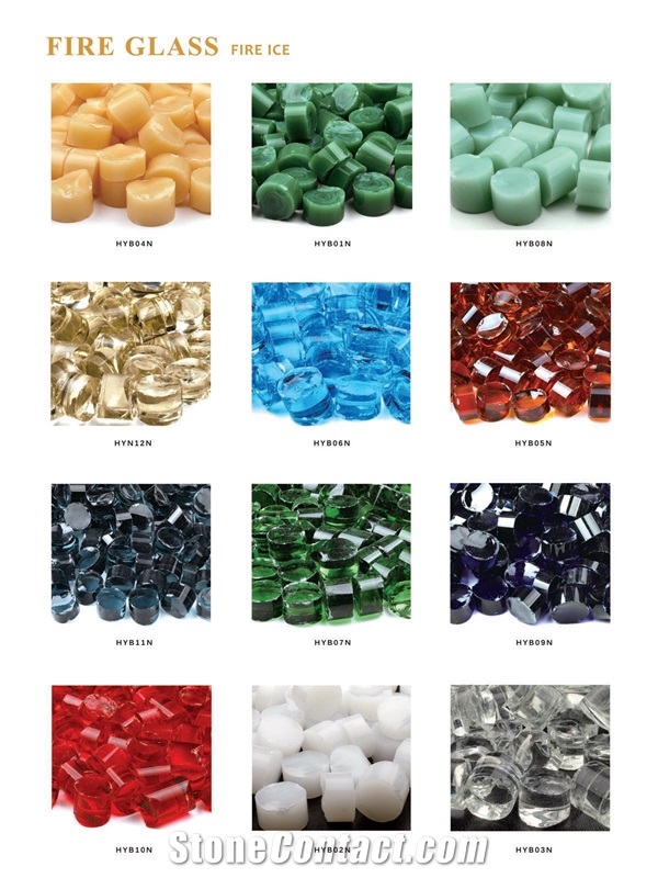 Fire Glass Mosaic