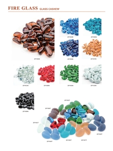 Fire Glass Stone, Glass Diamonds for Mosaic