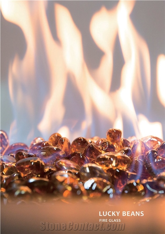 Fire Glass Stone, Glass Diamonds for Mosaic