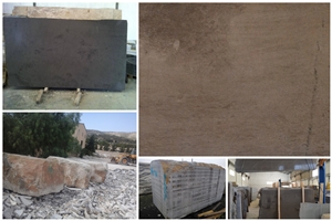 Foussana Grey Marble Slabs, Tiles