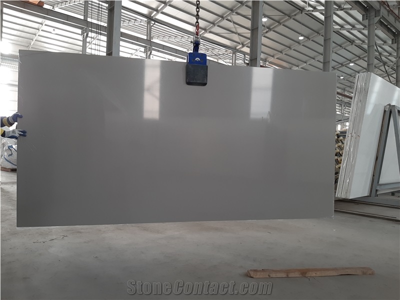 Carrara White Quartz Slabs Vietnam Empirestone
