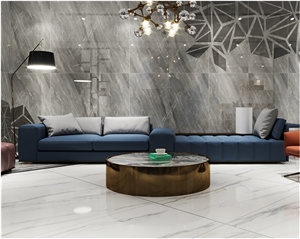 Adonis Grey Marble Look Porcelain / Ceramic Tiles
