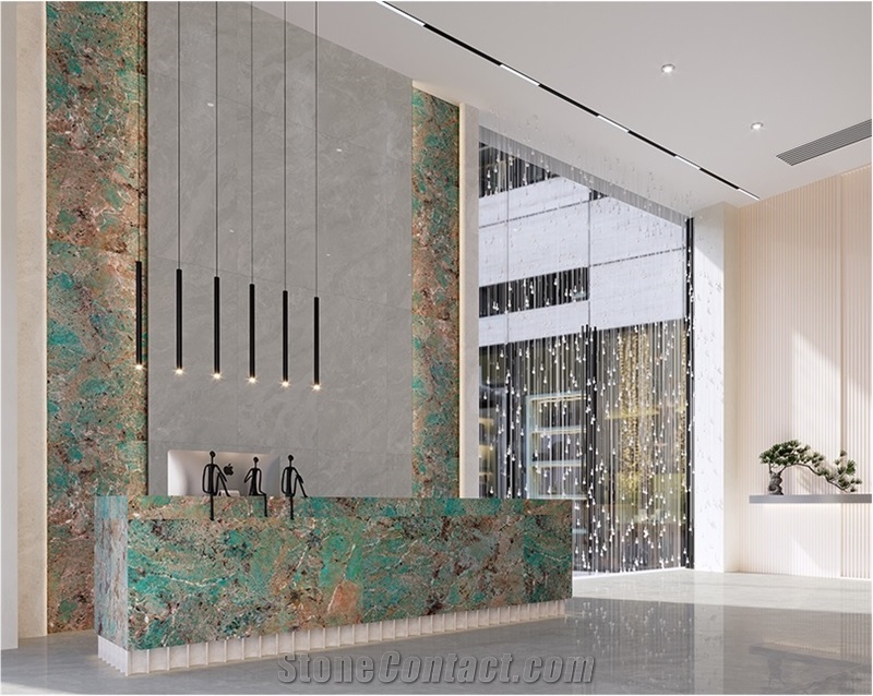 Amazon Green Airpure Porcelain Ceramic Wall Tile