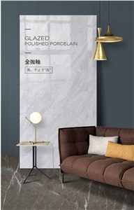 China White Carrara Marble Look Ceramic Porcelain
