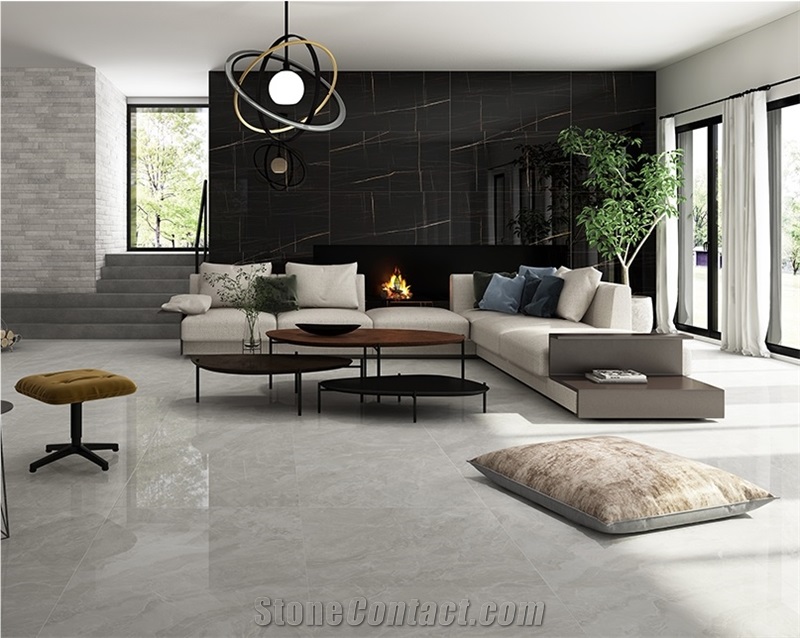 Venus Grey Marble Look Porcelain/Ceramic Tile
