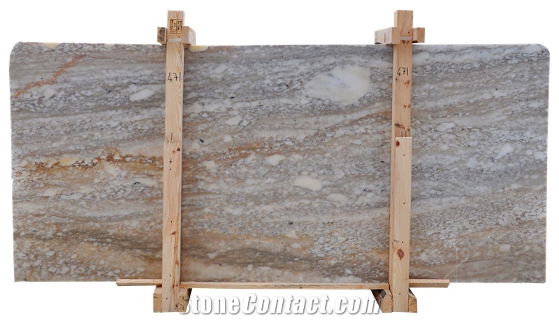 Nuage Miel Afyon Honey Marble Slabs
