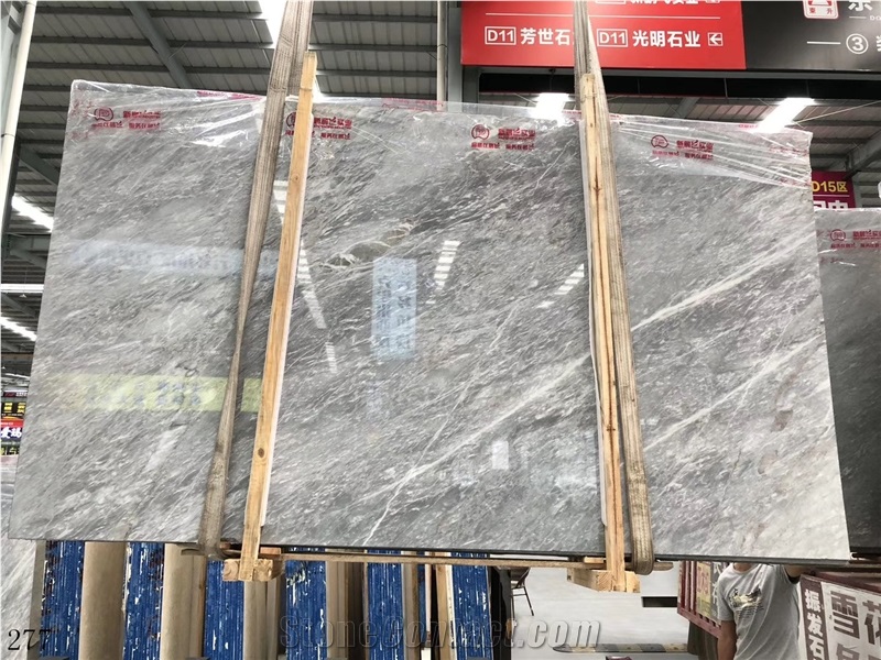 China Maserati Grey Marble Slab Wall Floor Tiles