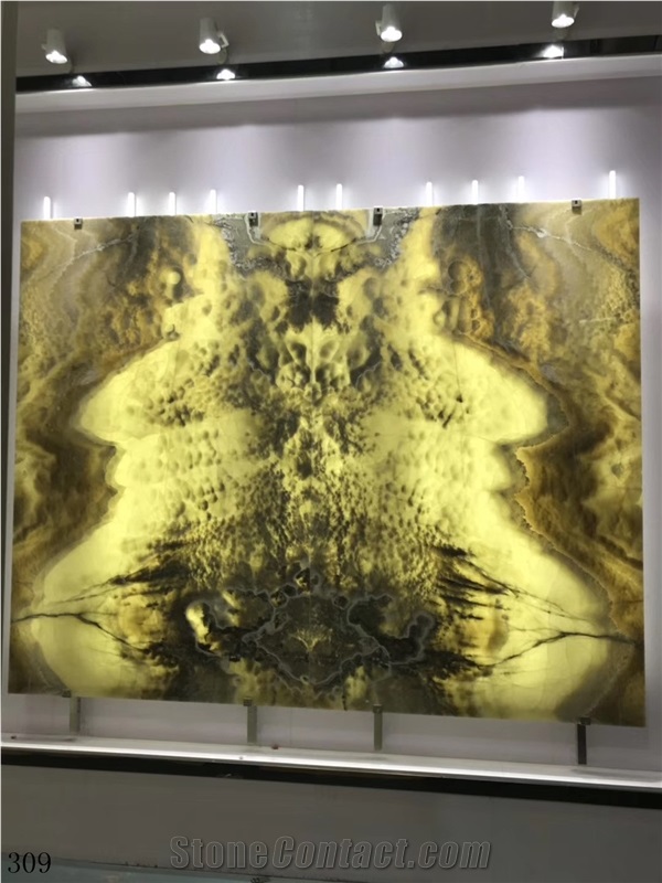 China Peacock Ink Onyx Water Ink Jade Moyu