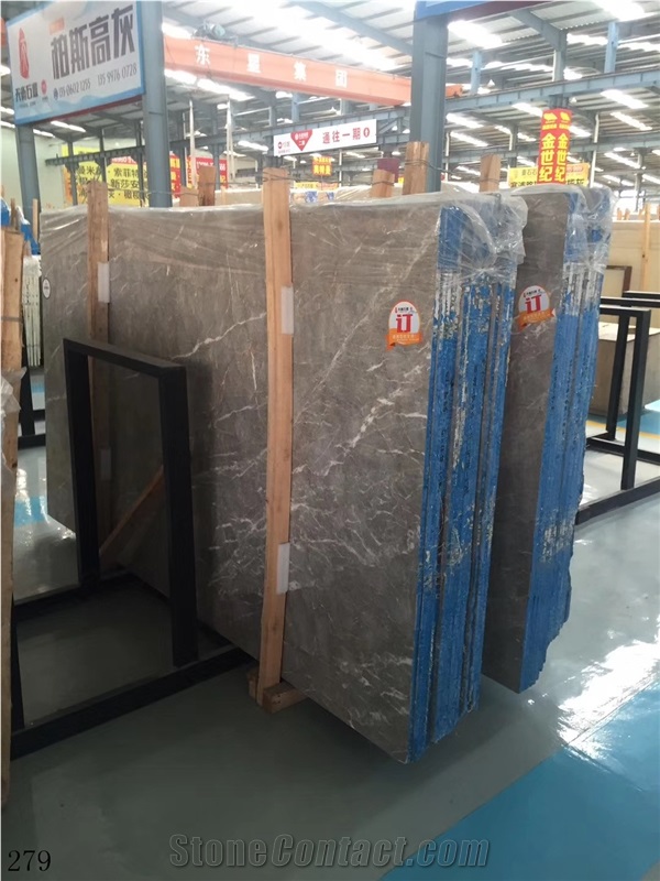 Rose Grey Marble Gansu Gold Caster Custer Ash