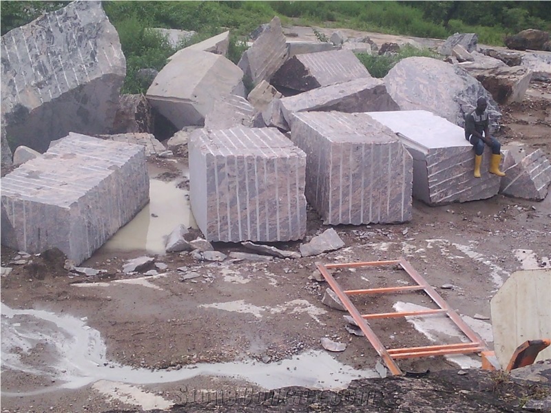 African Multicolour Granite Block, Kaduna Granite Blocks
