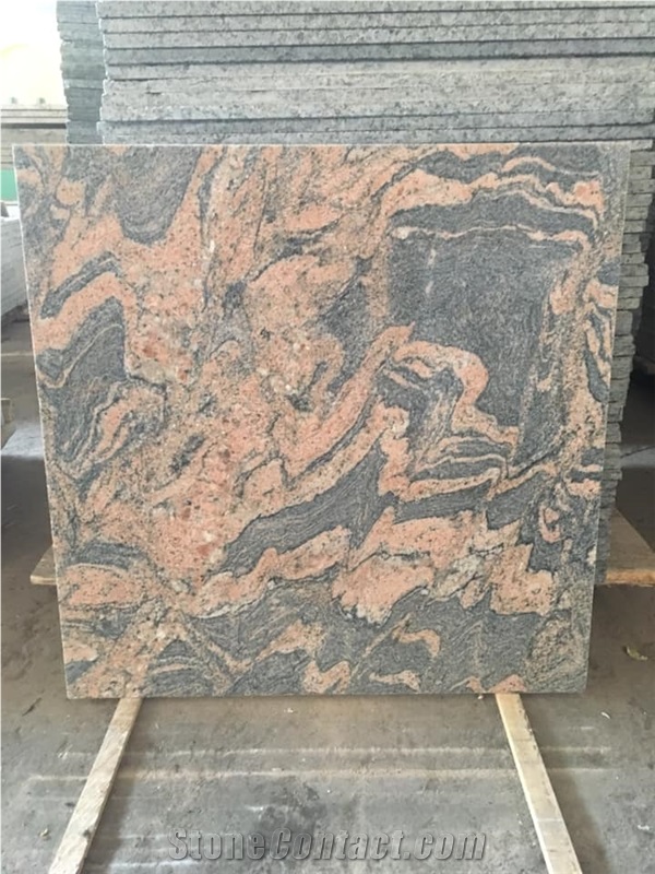 African Multicolour Granite Tiles