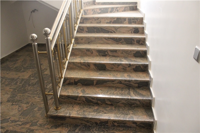 African Multicolour Granite Tiles