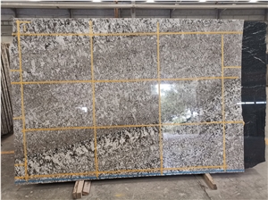 Brown Beige Granite Polished Slabs