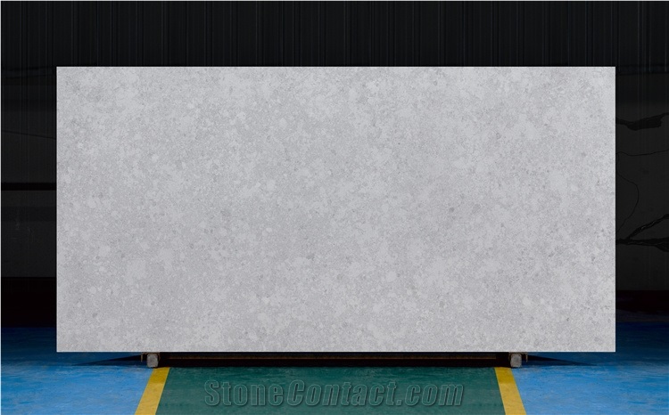 Grey Marble Looks Artificial Quartz Slabs