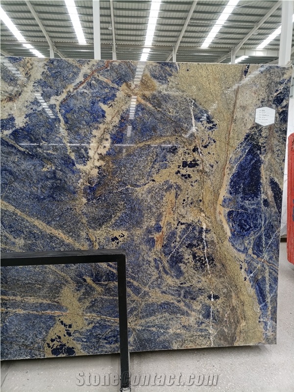 Azul Macaubas Quartzite Slab, Blue Stone