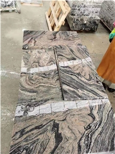 China Pink Juparana Interior Exterior Floor Design
