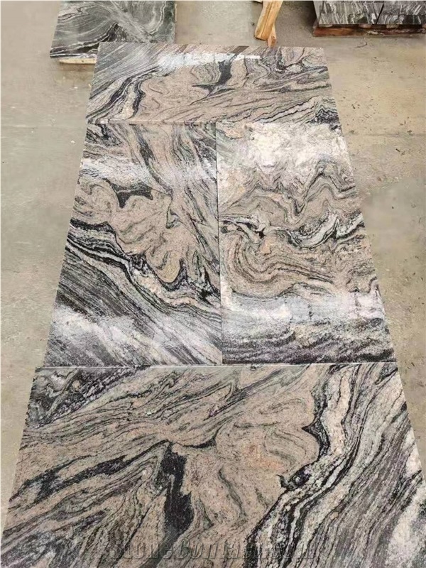 China Pink Juparana Interior Exterior Floor Design