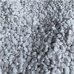 Factory Natural Stone White Pebble Stone
