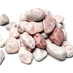 Factory Natural Stone White Pebble Stone