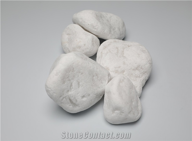 Tumbled Rock Stone Pebble Garden