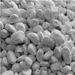 White Pebble Stone for Garden Decoration