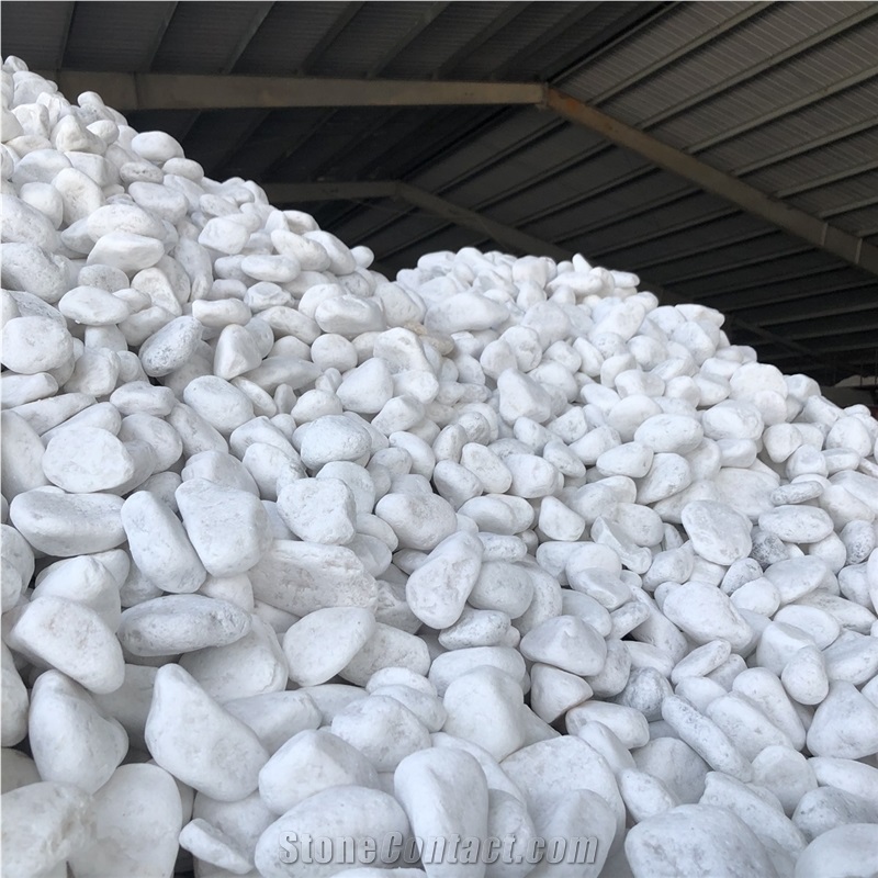 White Pebbles for Garden River Stone Pebbles
