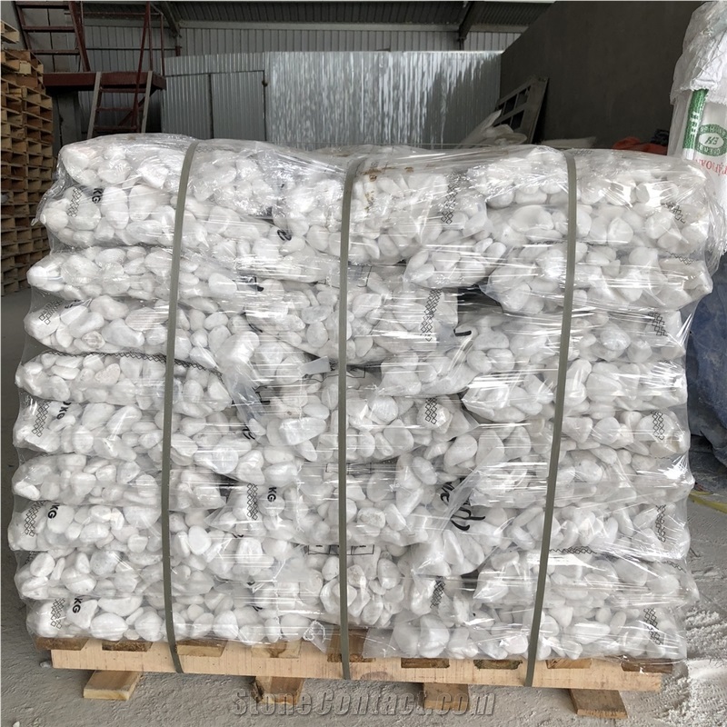 White Pebbles for Garden River Stone Pebbles