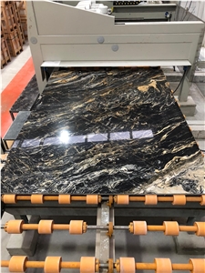 Nero Picasso Marble Slabs